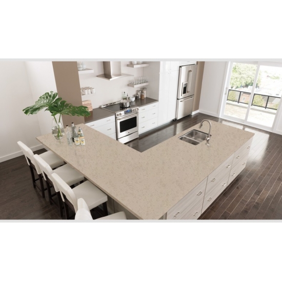 4077 Clamshell Grey Marble Quartz