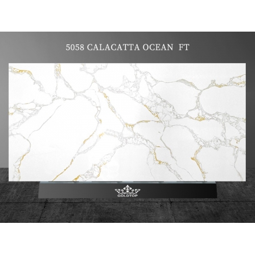 5058 Calacatta Ocean Quartz