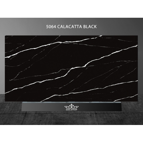 5064 Calacatta Black Quartz