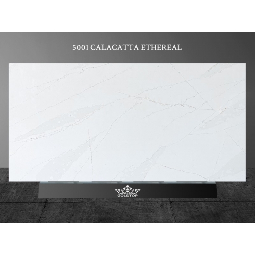 5001 Calacatta Ethereal Quartz