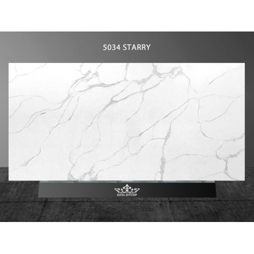 5034 Starry White Calacatta Quartz