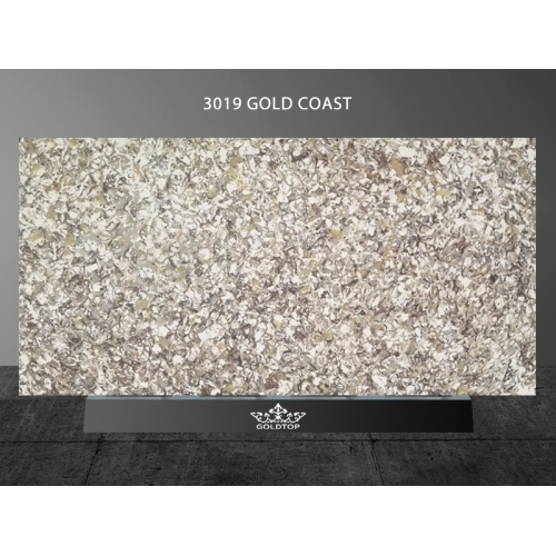 3019 Gold Coast Brown Sparkle Quartz