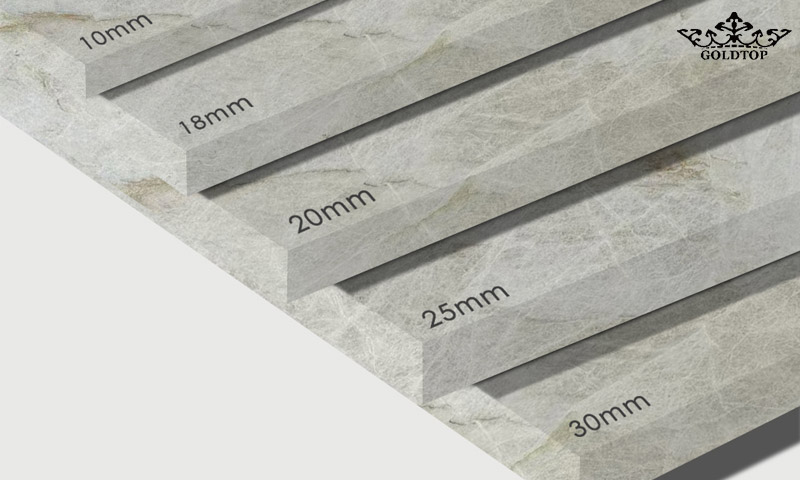Cómo elegir el mejor grosor de piedra y por qué es importante