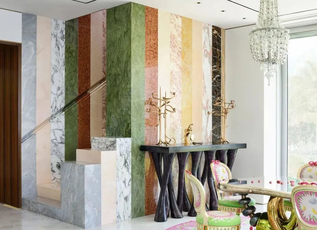 Cuando el color se encuentra con la eternidad: ¿El auge del mármol coloreado está alterando la estética tradicional del color?