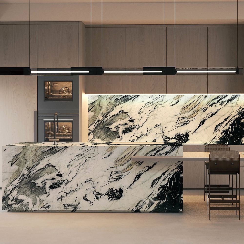 Presentamos Cristallo Quebec Quartzite: un nuevo estándar para proyectos de interiores de lujo