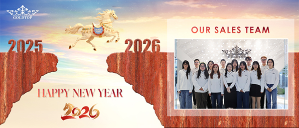 ¡Feliz Año Nuevo de parte de GOLDTOP!