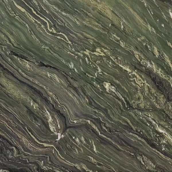 Cuarcita de seda verde