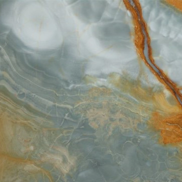 Ónix azul dorado